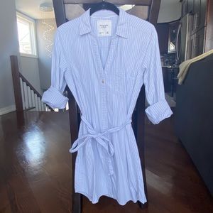 A&F Oxford Shirt Dress - LIKE NEW